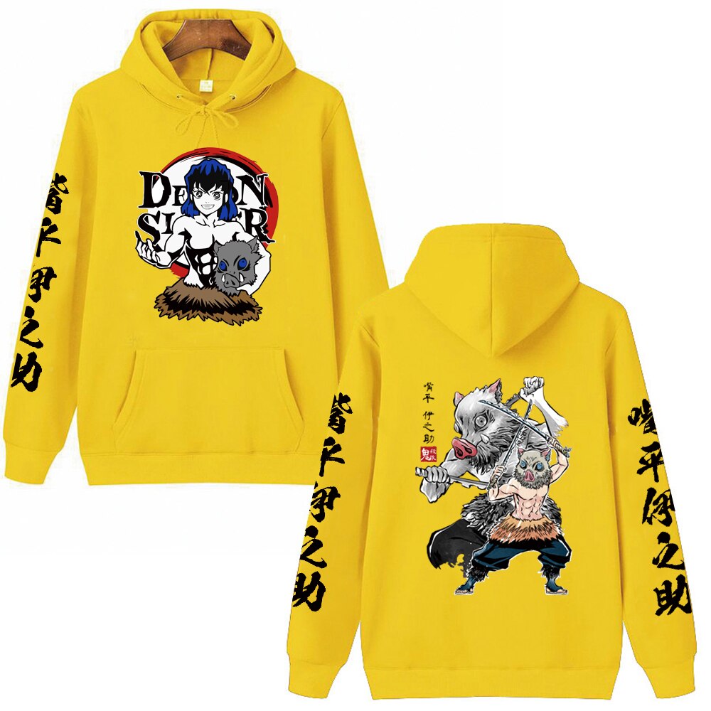 Demon Slayer Inosuke hoodie
