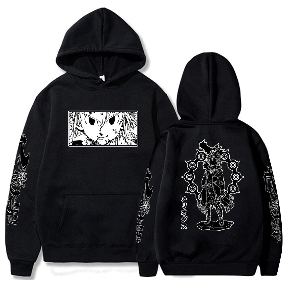 One Piece, Naruto, Seven Deadly Sins hoodies
