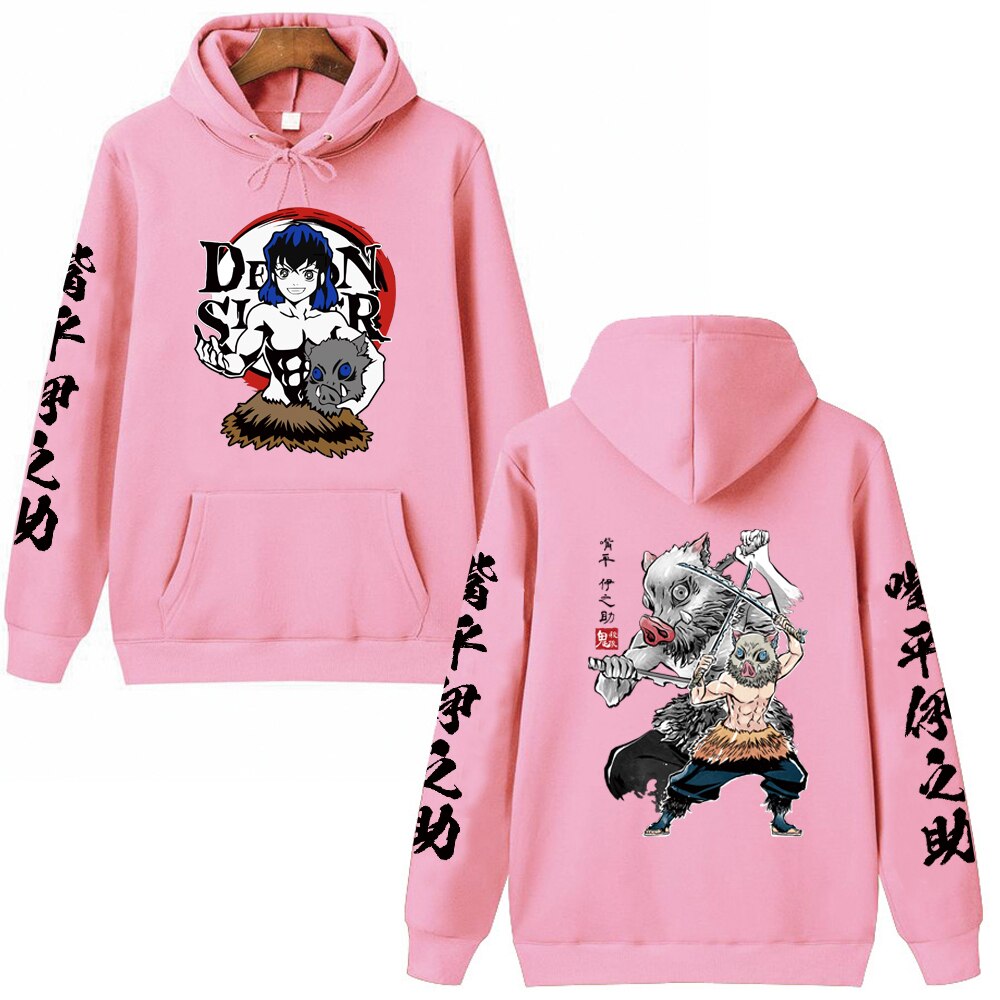 Demon Slayer Inosuke hoodie