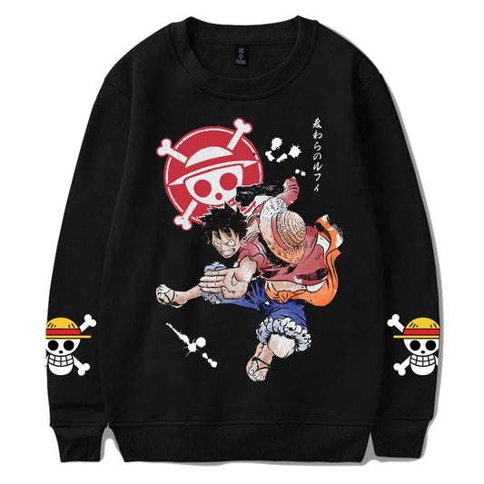 Naruto And One Piece Long shirt