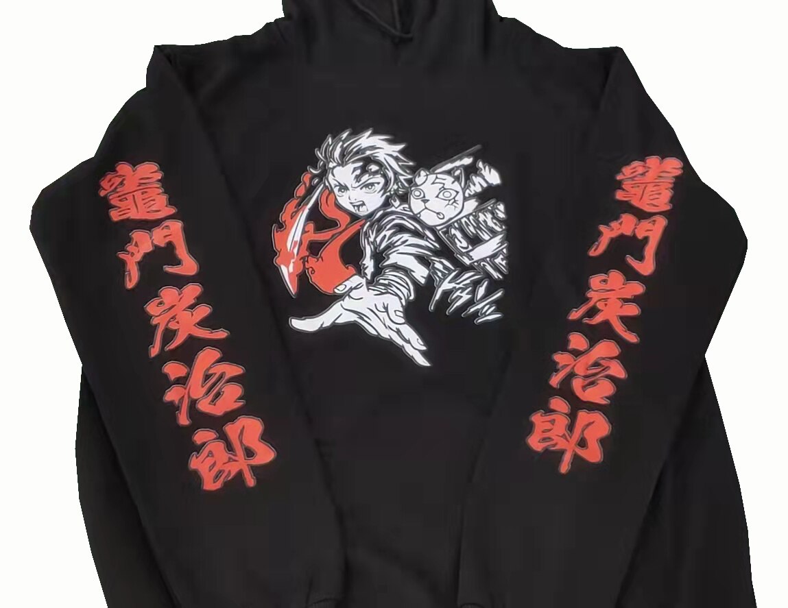Demon Slayer characters hoodie